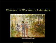 Tablet Screenshot of blackthornlabs.com